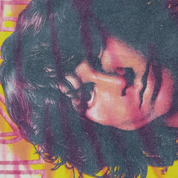 Vintage 1990s The Doors Tie Dye Single Stitch T-Shirt - Picture 4 of 5